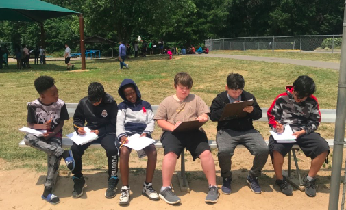 MrRichterWMES's tweet photo. Just like my awesome co-worker @mrsgraybealwmes ....we are also out there reviewing for the EOG's #WMESrocks https://t.co/awFgoCNrR0