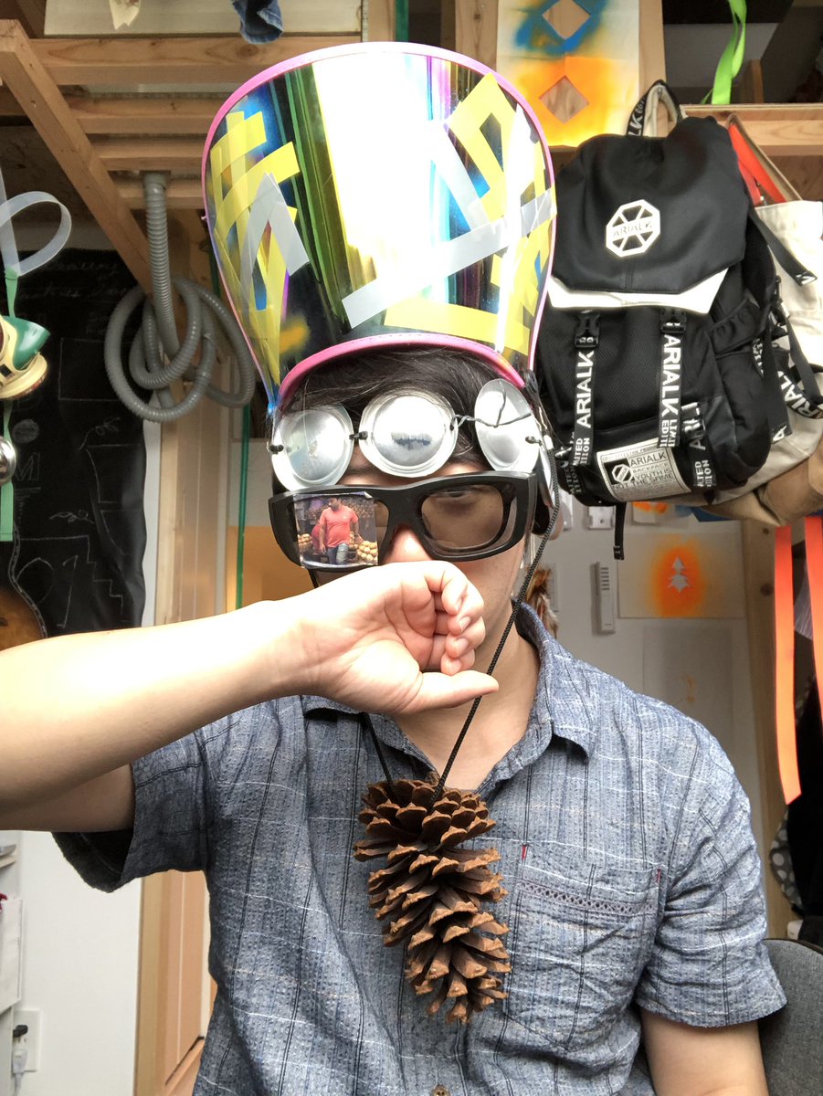 nodom1140's tweet photo. 今日、僕は生まれました

     名前は“ 出水  甲也 ”

職にもありつきました

     職業“ 原素人間 ”
#personal #portrait #face #human #disquise #fashion #physical #身体 #変身 #ポートレート https://t.co/YRUkiqDReP