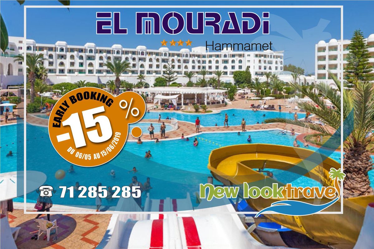NewLookTravelTn's tweet photo. El Mouradi Hôtels #Tunisie https://t.co/lQmrUv9qd5