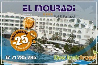 NewLookTravelTn's tweet photo. El Mouradi Hôtels #Tunisie https://t.co/lQmrUv9qd5