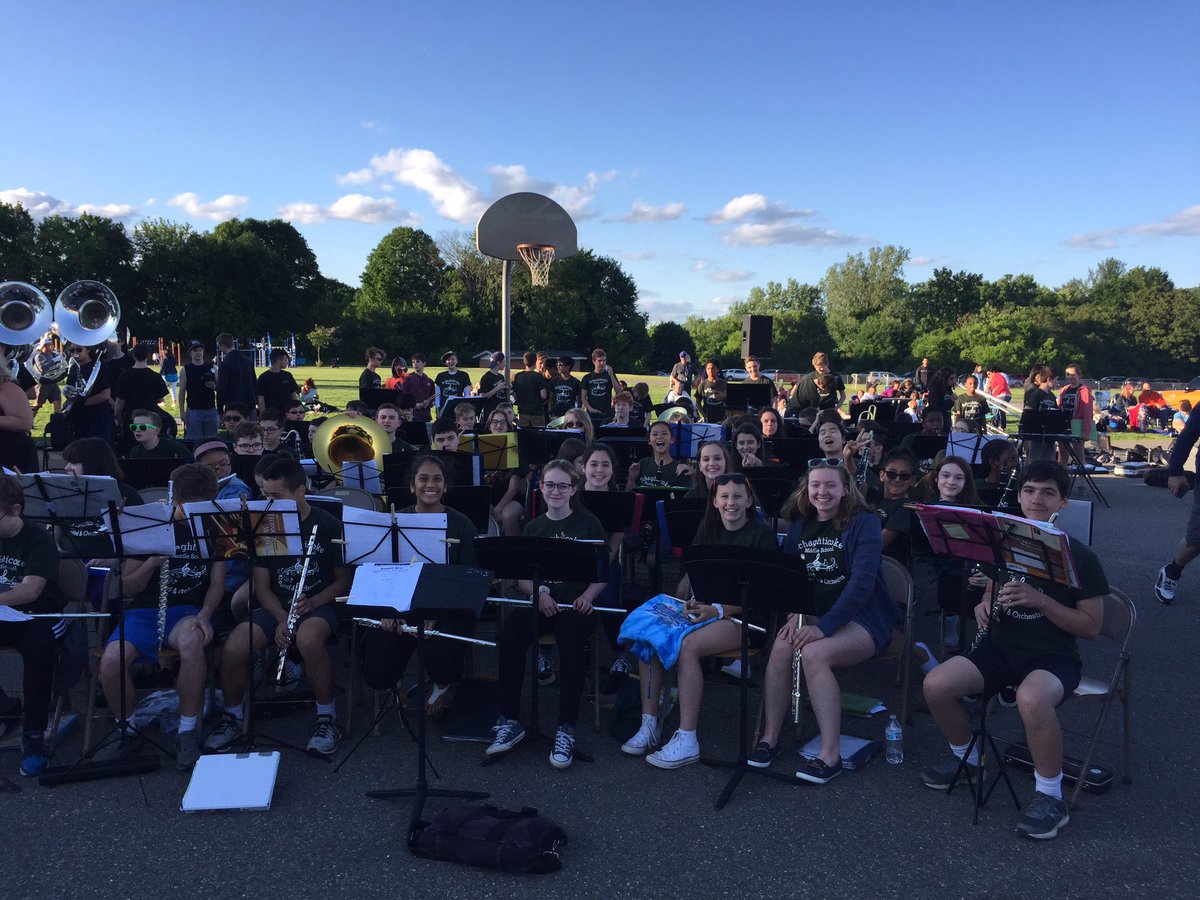 Beautiful night for BIG BAND BASH! #smsbands