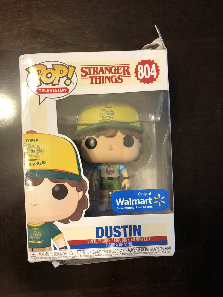 dustin funko pop walmart exclusive
