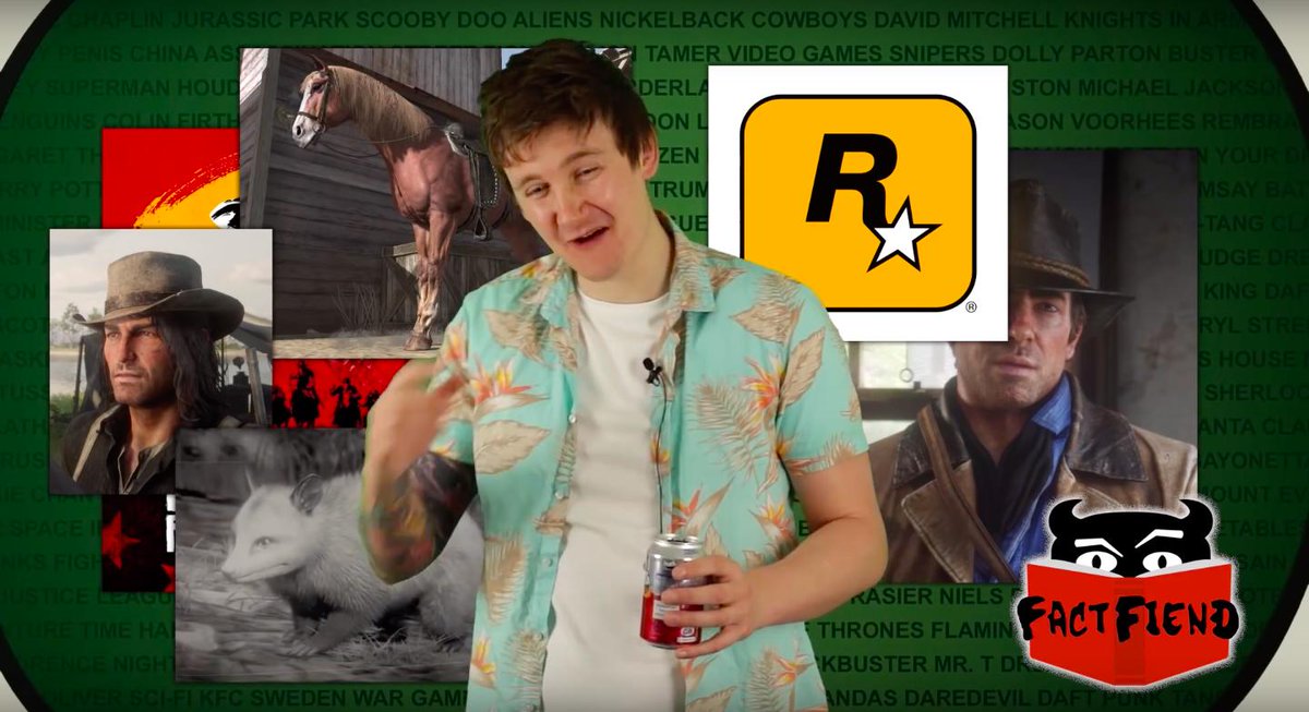 factfiendfaces's tweet photo. Madman - The Creators of Red Dead Redemption 2 Paid People to Animate Horse Balls (Hilarious Video Game Mods)
https://t.co/ZqQYsnVPIt https://t.co/ThrYPaqfcl