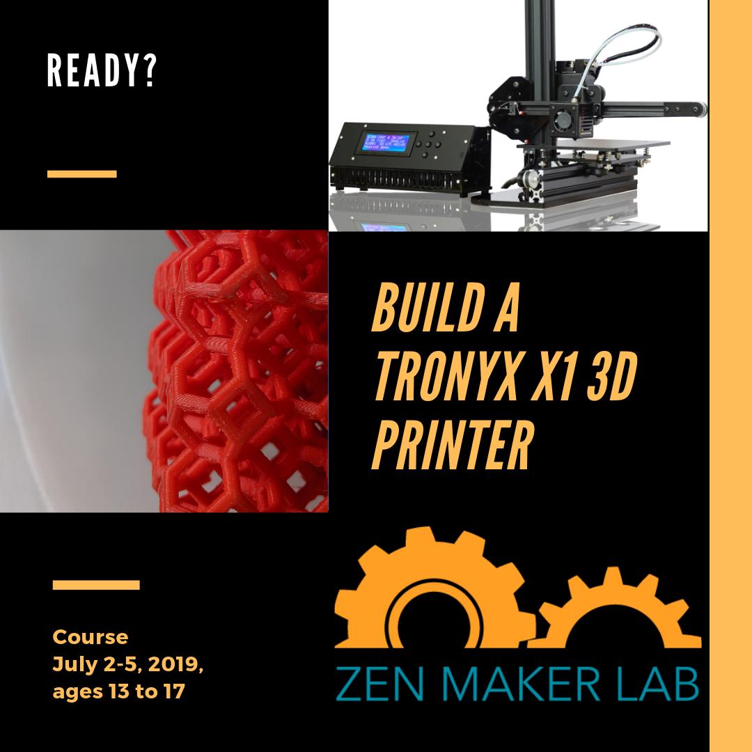 ZenMakerLab's tweet photo. In addition to building the #3D printer, you will learn some #3Ddesign and some mechanical engineering principles. #nvpac, #nvsd44 #techyards, #nvsd44, #parenting, #STEAM, #STEMKids, #MakingLearningFun, #design, #education, #techyards Registration is open https://t.co/PZtPpf1Ax8 https://t.co/94JAYD7DEU