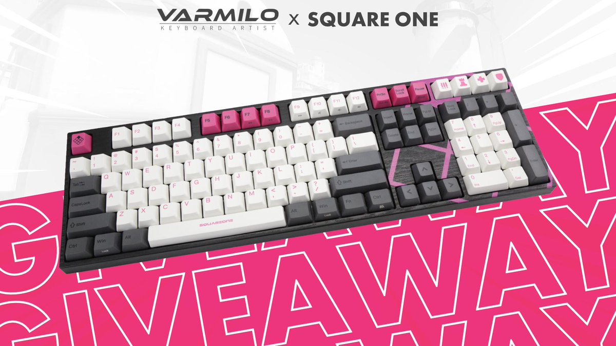 Square One has partnered with <a href="/Varmilo_Zhh/">Varmilo</a> to create an amazing custom mechanical keyboard! To thank all of our fans and supporters we are hosting a giveaway 😍

Retweet and follow to enter, winner will be drawn 06/10 #SquareUp