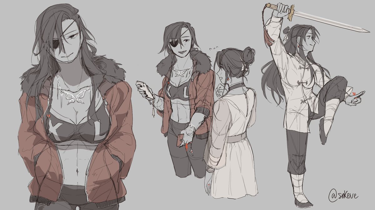 Helloooooo
I drew many many things :T

#天官赐福 #tgcf #HeavenOfficialsBlessing 