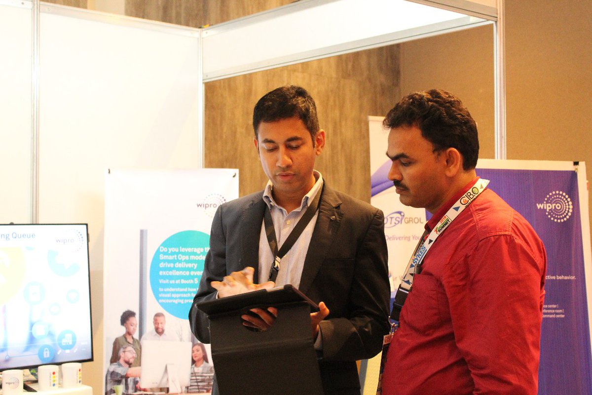 Wipro's tweet photo. We were at the #TransformationSummit, Cebu, where Amit Kale, our APAC Quality leader, showcased our transformational approach and demonstrated our capabilities through RPA demos, Smart operations virtual reality tour and real-time data analysis. https://t.co/WIWLpoekyx