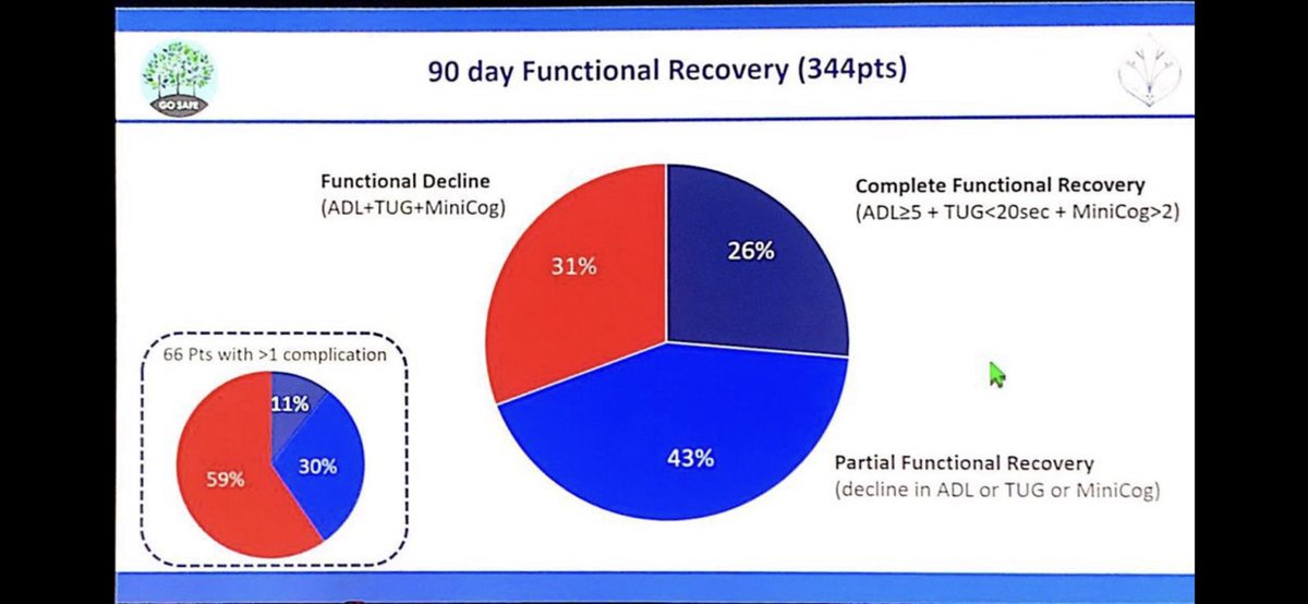 @tanyawildes Has been a privilege to be able to present <a href="/GOSAFEstudy/">GOSAFEstudy</a> data from 26 centers at #ASCO19. Reducing  functional decline and improving QoL is possible after surgery. Patients‘ centered studies are so crucial <a href="/ESSOnews/">European Society of Surgical Oncology (ESSO)</a> <a href="/SIOGorg/">SIOG</a> @raaudisio @MSK_GeriOnc <a href="/AntoninoSpin/">Antonino Spinelli</a> <a href="/ugolinimd/">Giampaolo Ugolini</a>