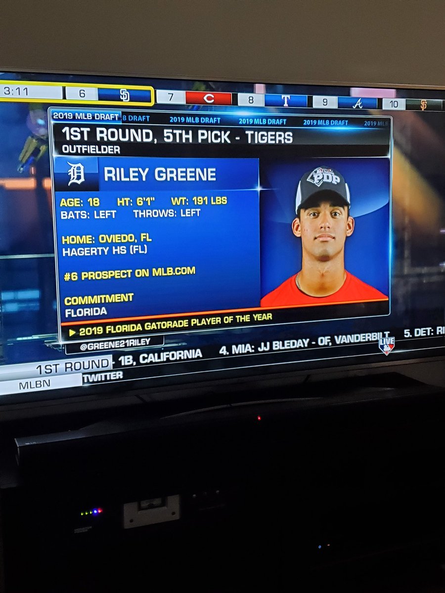 cpcacoach's tweet photo. Congrats kid @Greene21Riley Detroit got the best bat in the 2019 draft!! https://t.co/X9riSPQMVR