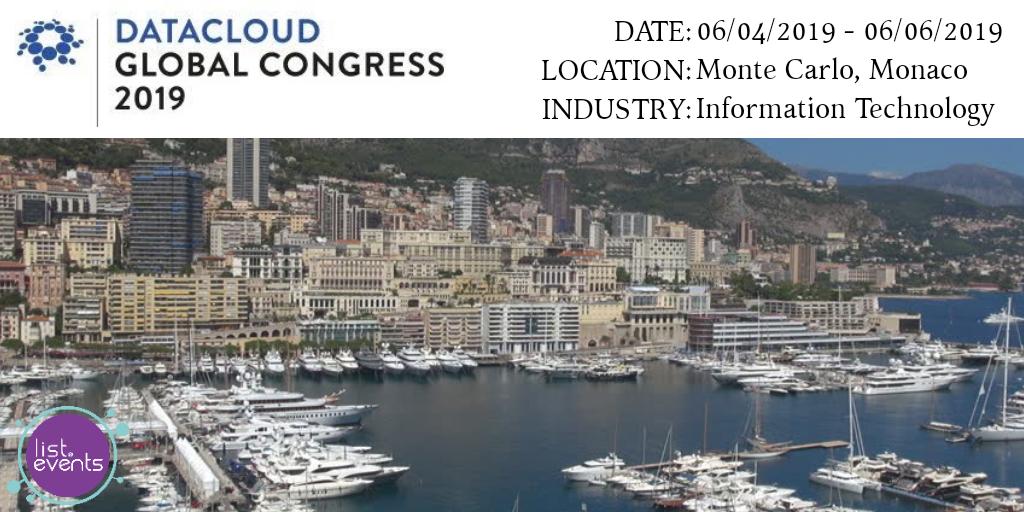 listevents1's tweet photo. The Datacloud Global Congress &amp; Awards 2019 Event is being held at the Grimaldi Forum in Monte Carlo, Monaco - https://t.co/4Jhbnznufb  

#listevents #event #globe #world #data #cloud #technology #conference #award #italy #monaco #europe #l4l #f4f https://t.co/WteQNL8EsO