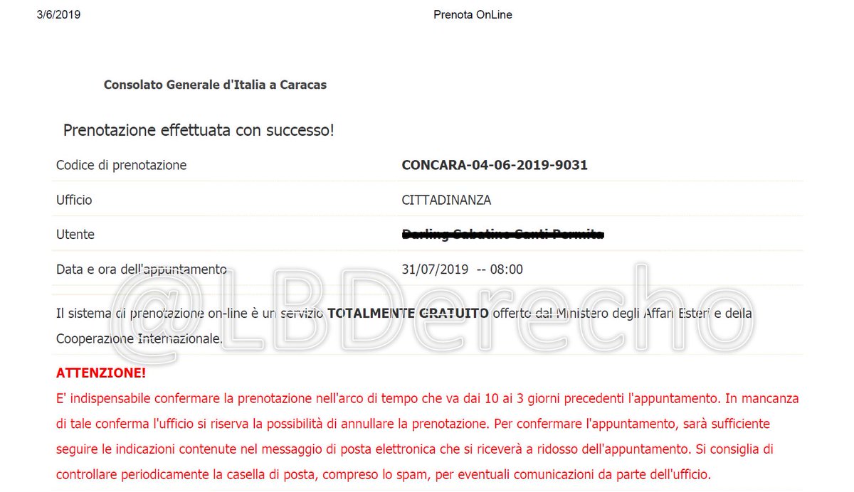 LBDerecho's tweet photo. Cita LOGRADA!! Otro Cliente Satisfecho!!!!
Contáctanos y forma parte de nuestros Clientes Satisfechos!
#cita #pasaporte #italia #caracas #legalizacion #consulado #consuladodeitaliaencaracas #apostilla #citaconsuladoitalia  #serviciodemografico #consuladoitalia #citaconsulado https://t.co/bTk0uxVz8F