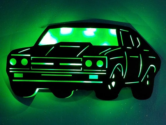 REWoodDesigns's tweet image. Chevelle &amp;amp;#39;68-Lighted Sign - Fast ship, Man Cave, Bar Sign, 24x15&amp;amp;quot;&amp;amp;quot;Retro Car, Muscle car, Manly car, Antique Car, customized chevy, Chevorlet #WallDecor #LightedSign 
$75.00
➤ goo.gl/VN6ewy