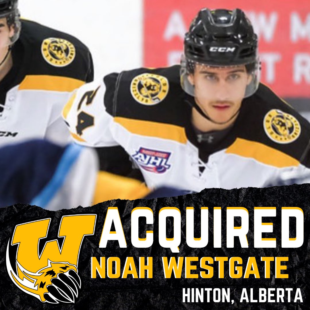 TRADE | The #mjhlWolverines have acquired Noah Westgate (00) from the AJHL’s Olds Grizzlys.

More to come...