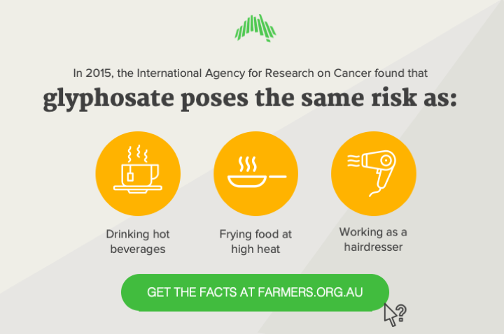 PLS SHARE It's disappointing (&amp; incredibly dangerous) to see <a href="/theage/">The Age</a> <a href="/smh/">The Sydney Morning Herald</a> scaremongering &amp; ignoring the science on glyphosate.  💡There is no proven risk to health from glyphosate use, every regulator in the 🌎has deemed it safe to use. Get the facts farmers.org.au/campaign/glyph…