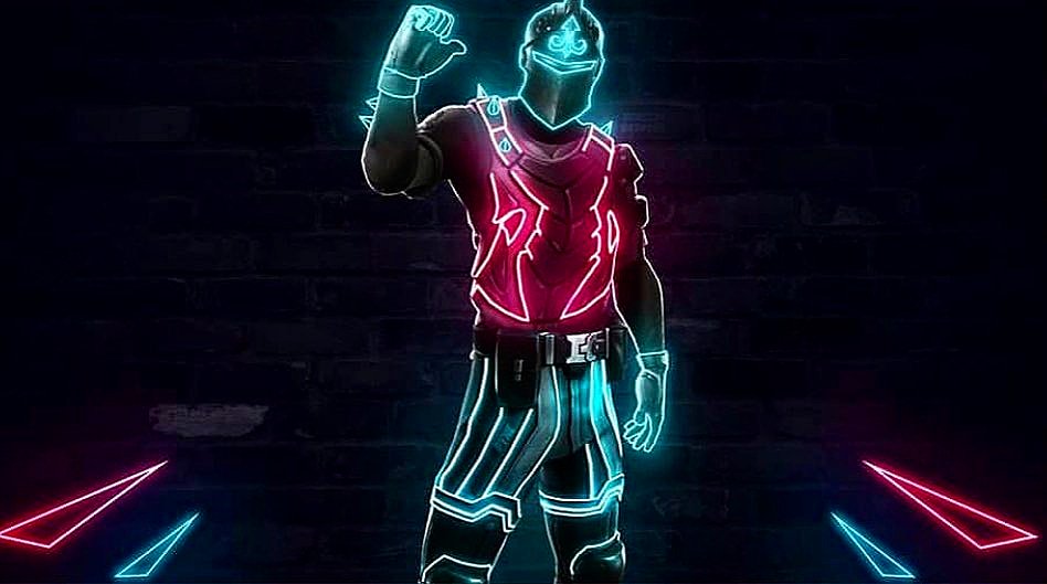 FortniteFanat19's tweet photo. What do you think about the neon knight style would you buy it in a heartbeat or pass? Now this is a skin/outfit to use to show off! #fortnite #epicgames #neonknight #newskin #newoutfit #buyit #orpass #fortniteislife #lifeisfortnite #fortniteworld @FortniteGame @EpicGames https://t.co/Q7LISyw9w1