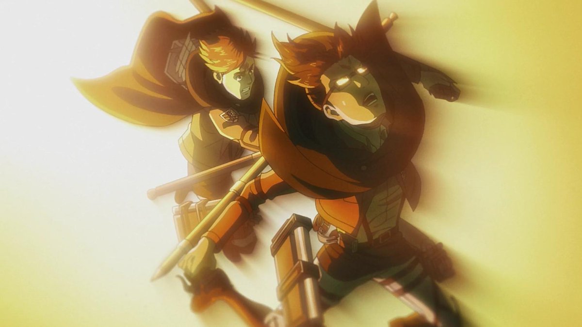 AoTWiki's tweet photo. ⚠️ Anime Spoilers ⚠️

Underrated character Moblit, he's always there for Hange.

Share your favorite moments of Moblit https://t.co/VQYcv41Vsx