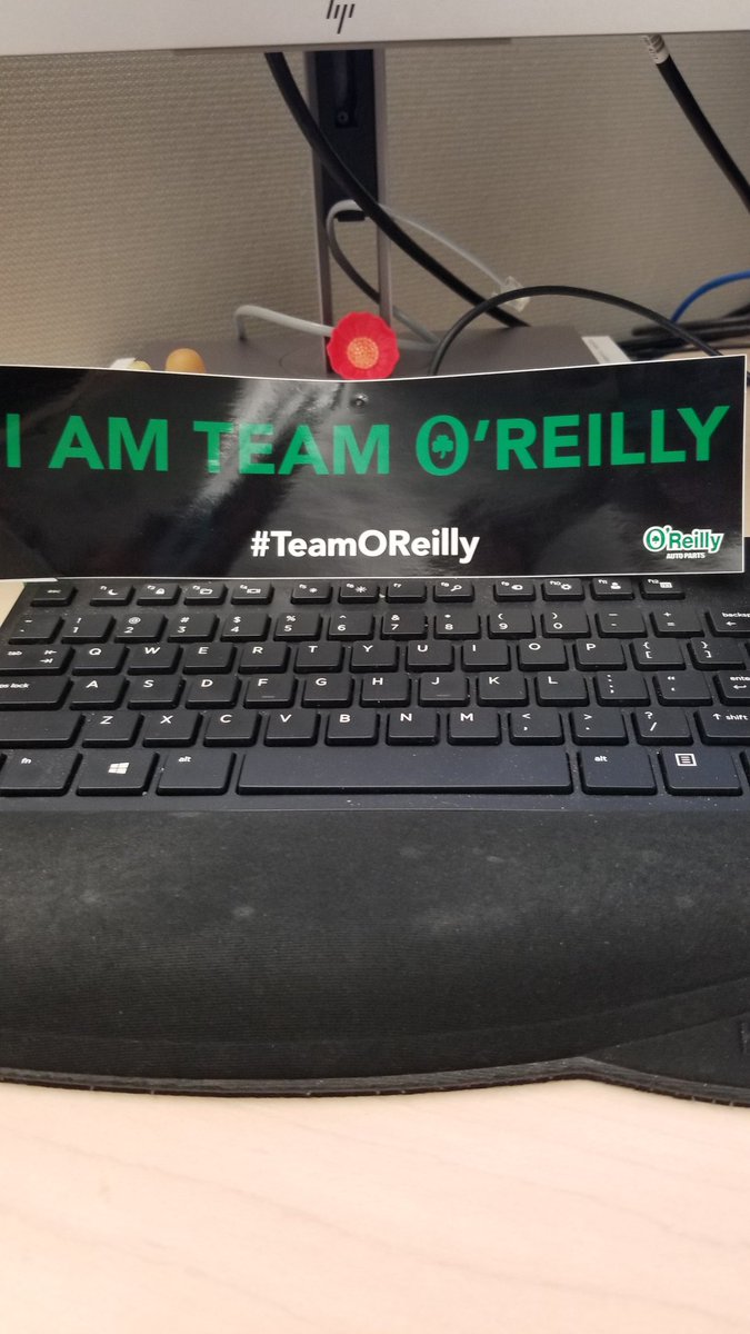 SSutton95's tweet photo. Glad to be back at the O today in Human Resources. #workattheO #TeamOReilly #4yearanniversary https://t.co/edZ8KPkq9q