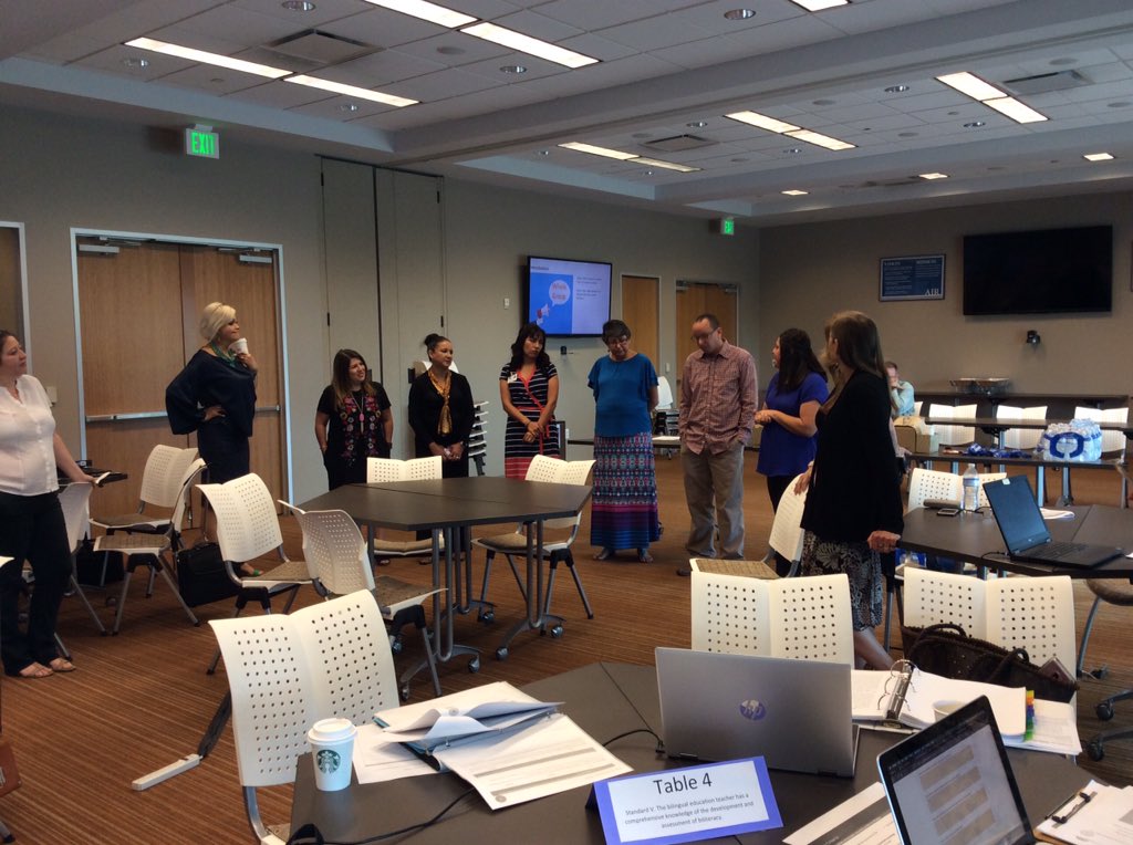 EISD_BILINGUAL's tweet photo. Many years ago I completed some of my teacher prep. courses with Dr. Smith and Dr. Bustos-Flores. Today, I feel honored to collaborate with them and with a group of leaders in the field, on revising TEA standards for bilingual teachers. #sa4duallanguage https://t.co/ALxBxgNQqs
