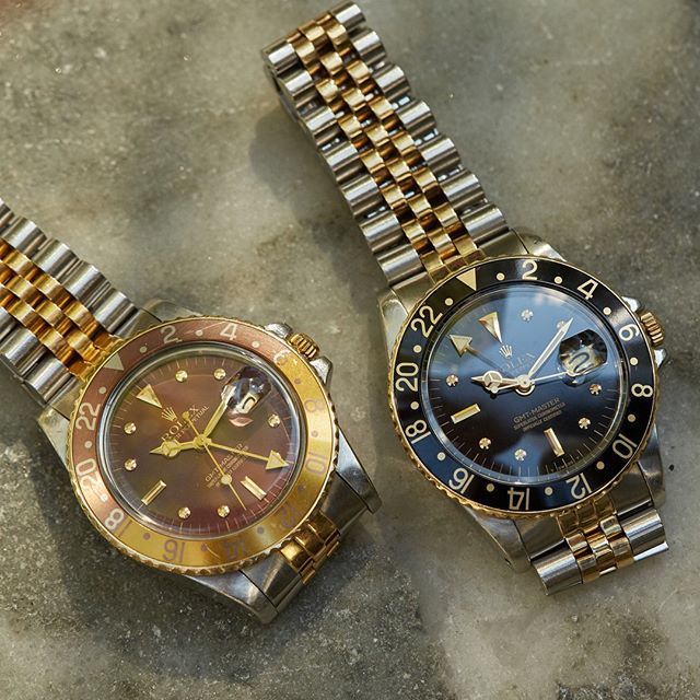 analogshift's tweet photo. Two-tone mood.⠀
⠀
⠀
⠀
⠀
⠀
#Rolex #vintagerolex #gmt #gmtmaster #flight #panam #pilot #pepsibezel #womw #nyc #lighting #photography #watchpassion #watchfam #watchmania #watchaddict #menstyle #watchoftheday #watchesofinstagram #picoftheday #nycwatches #analogshift #maketh… https://t.co/8ccZmbRkzz