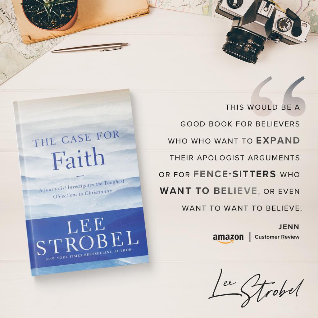 LeeStrobel's tweet photo. I asked a cross-section of Americans: “If you could ask God any question and knew He’d answer, what would you ask?” #TheCaseforFaith then wrestles with the top 8 issues that were raised.  

#christianbooks #authorsofinstagram #inspiration #booklover #christianity https://t.co/Up76NPI51S