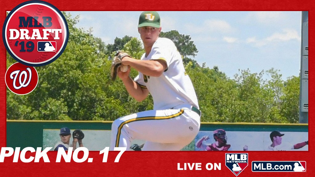 MLB Draft (@mlbdraft) on Twitter photo With the 17th pick of the 2019 #MLBDraft, the <a href="/Nationals/">Washington Nationals</a> select <a href="/sanjacsports/">San Jac Sports</a> RHP Jackson Rutledge: atmlb.com/2XeTRmb With the 17th pick of the 2019 #MLBDraft, the <a href="/Nationals/">Washington Nationals</a> select <a href="/sanjacsports/">San Jac Sports</a> RHP Jackson Rutledge: atmlb.com/2XeTRmb