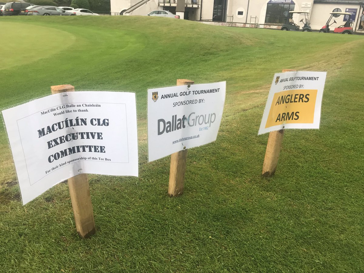 McQuillanGAC's tweet photo. Mac Uilín CLG Golf Classic 2019 🏆⛳️
Lots of smiling faces even in the rain...
https://t.co/UET38yJEFz
Thank you to all for participating, our Sponsors & organisers and congratulations to all those who picked up prizes... Another great Club Day #MacUílínabú #watchoutTiger https://t.co/su1MHpWy5P