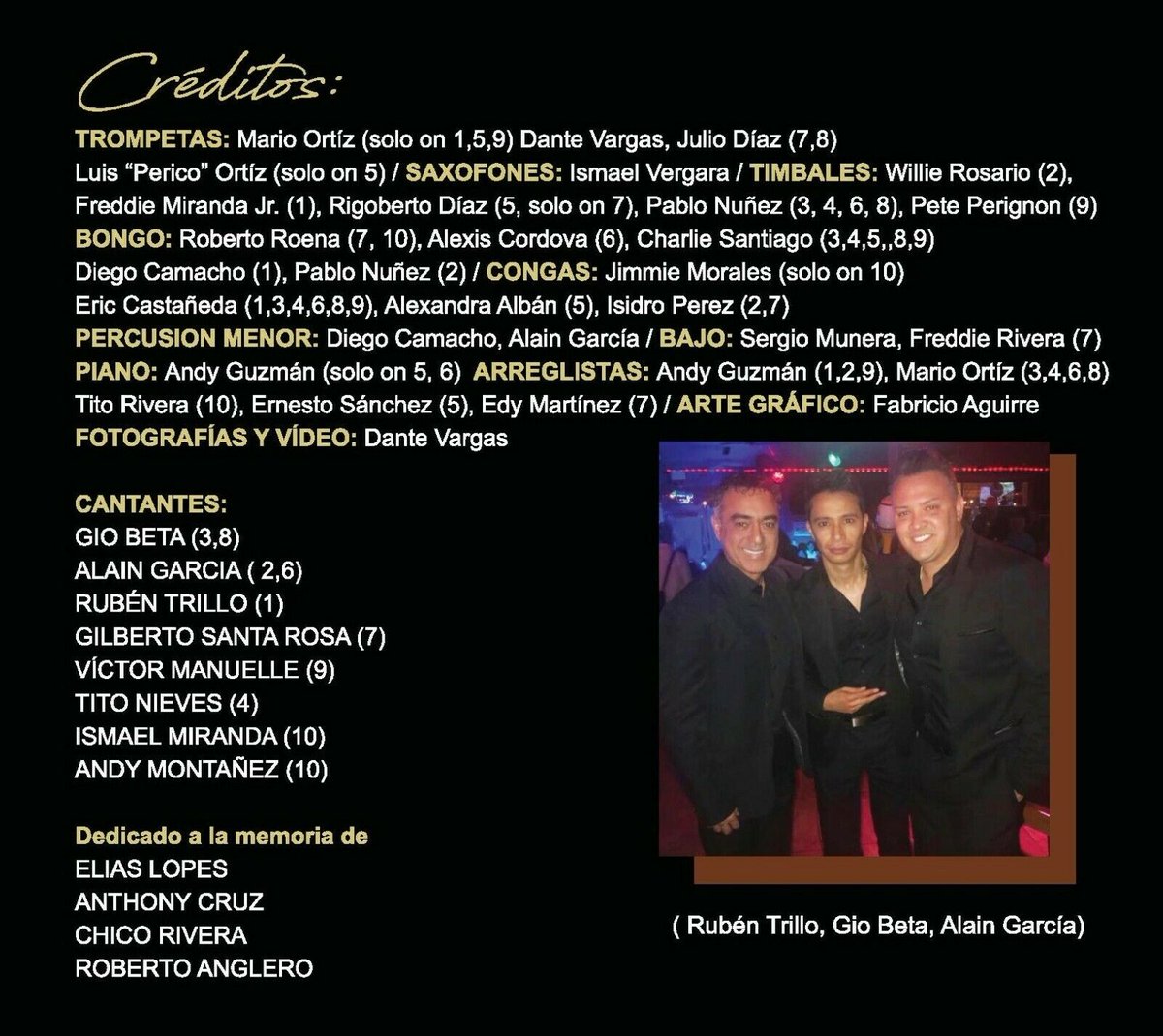 discosdesalsa's tweet photo. Para el 55 Aniversario Mario nuevamente ha reunido a parte de "la crema y nata" de la Salsa. Repasen los nombres y disfruten los diez temas, pues estamos ante uno de los mejores discos del año y de la década. Salsa del siglo XXI como debe ser... https://t.co/mL2JgPGpMD https://t.co/HRQuUurPZu