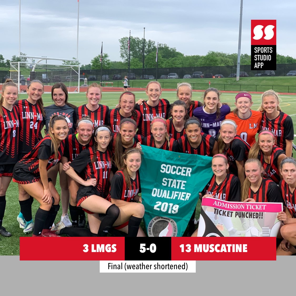 Ticket punched! LMGS is heading back to State! #LMGS #WorthTheWeight #RoadToState #ChampionshipGrind