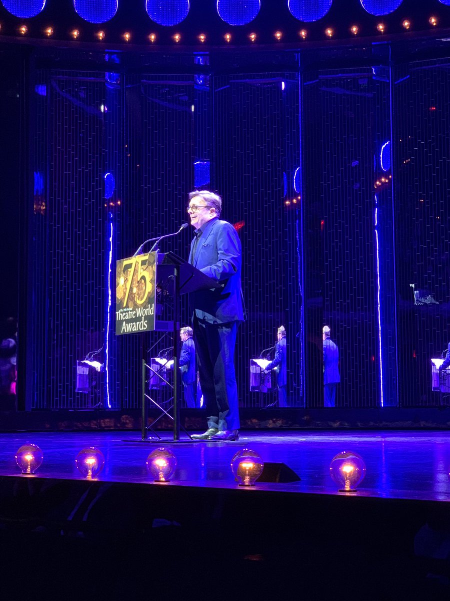 Congratulations to the John Willis Award for Lifetime Achievement in the Theater winner, Nathan Lane 🌟#TWAwards19 <a href="/GaryOnBroadway/">GaryOnBroadway</a>