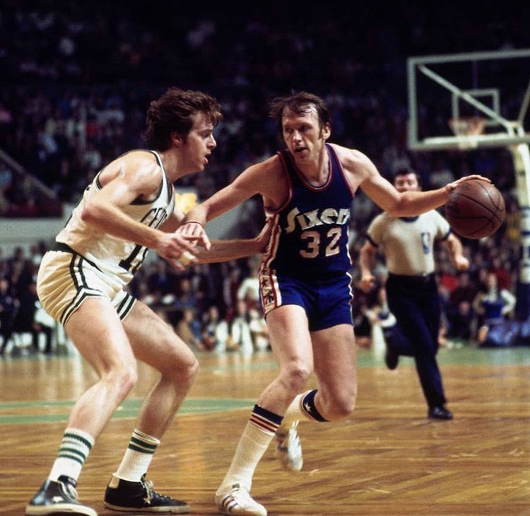 They say the greatest sports birthday is when a Philadelphia 76 er turns 76. Happy 76th birthday, Billy Cunningham. 
