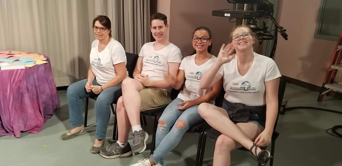 NHCS high school drama teams competed in the annual Charades Challenge today and had a blast at the nhcs TV studio!
<a href="/NewHanoverCoSch/">New Hanover County Schools</a> <a href="/NewHanoverHS/">New Hanover HS</a> @LaneyHSNews <a href="/HoggardHS/">Hoggard High School</a> <a href="/AHSEagle/">ashleyscreamingeagle</a> <a href="/EDUALOB1/">Al O'Briant</a> <a href="/VQuattlebaum/">Valita Quattlebaum, APR</a>