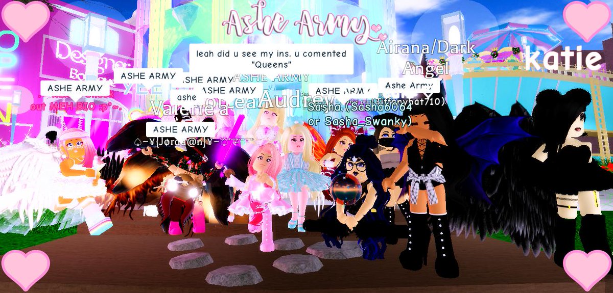 Leah Ashe On Twitter Ashe Army Private Server 3 - ashe army roblox