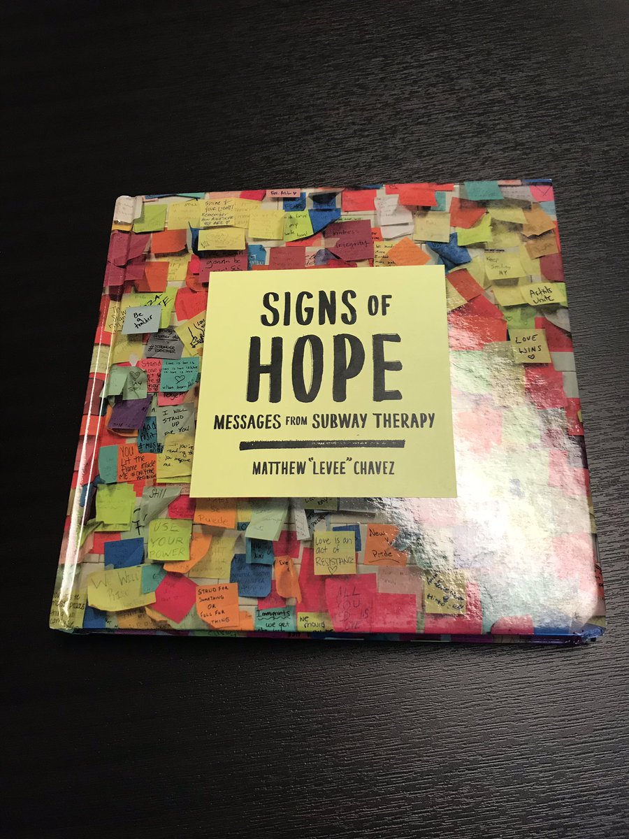 JenniferLitwak's tweet photo. Thank you @rptelaw for Signs of Hope by #SubwayTherapy artist Matthew Chavez! #ABAStickynotes #CivicEngagement #RPTELaw https://t.co/s0dHULlZuQ