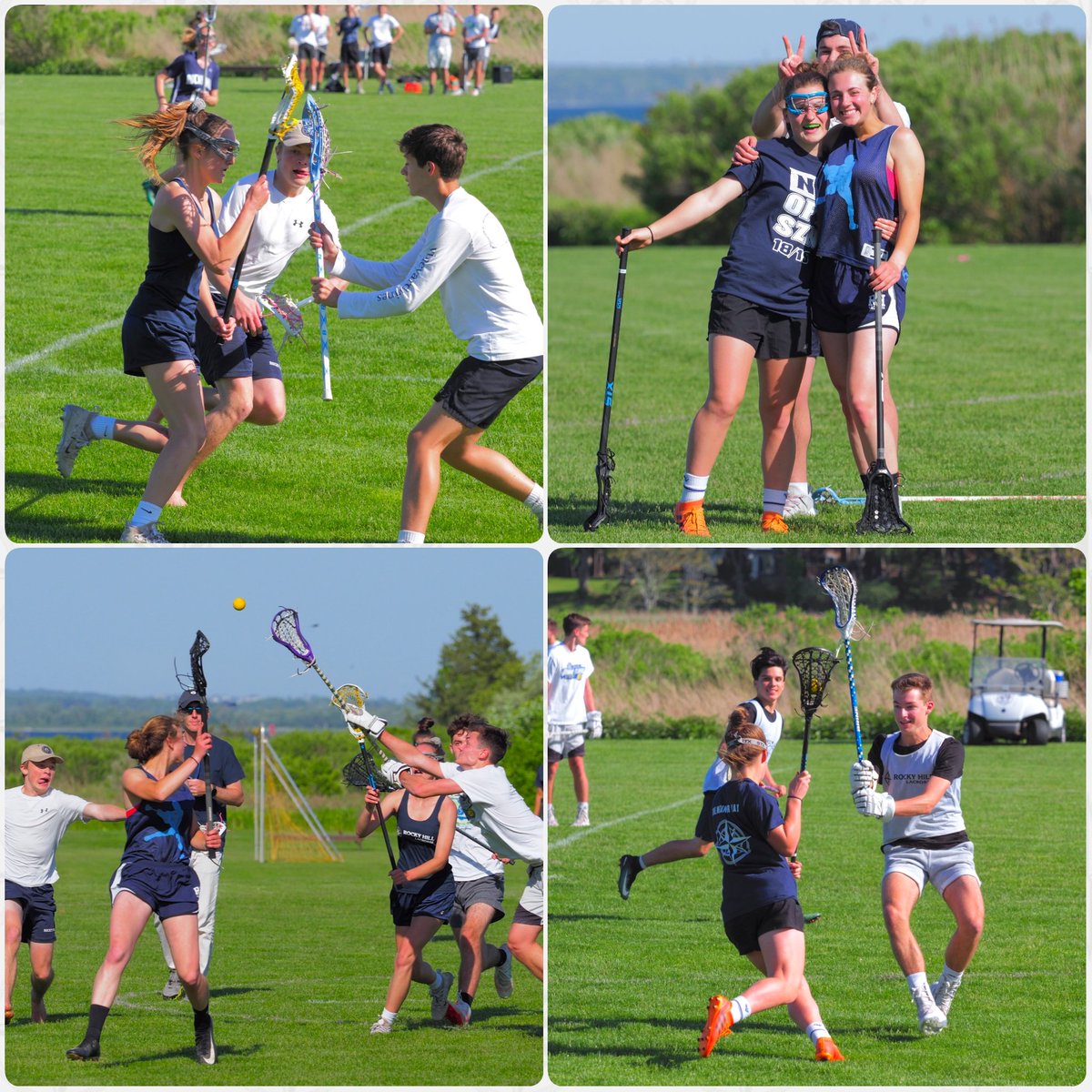 rhcdmariners's tweet photo. In the annual @RockyHillSchool "final practice of the year", the girls #lacrosse team defeated the boys team 7-6. As was the deal, the boys had to take a dip in the bay. Of course everyone ended up in!
.
We will miss our seniors.
.
#makeamemory #family #rhsmariners #TheMarinerWay https://t.co/FB0CuVxJTq