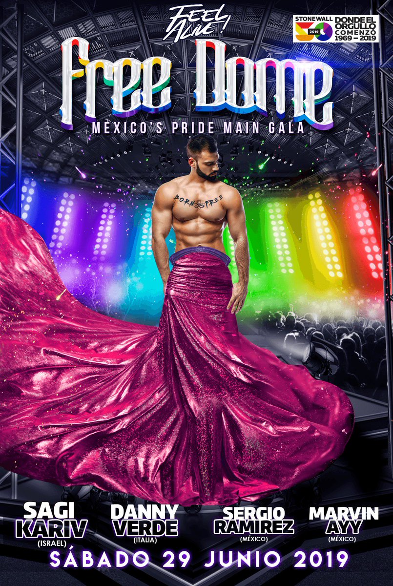 theclubnightsMG's tweet photo. Después de la #Marcha TODOS a 
➡️ #FeelAliveFreeDome: #MexicosPRIDEMainGala
Reservas + info ➡️ @juanpedroarauc 
#FeelAlive #StoneWall #Orgullo #PRIDE #CiudadMexico #Karmabeat #Living #Vdmas #CircuitParty #HouseMusic  #TheClubNights #RT #FollowMe #LunesdeGanarSeguidores https://t.co/vhugghvKXZ