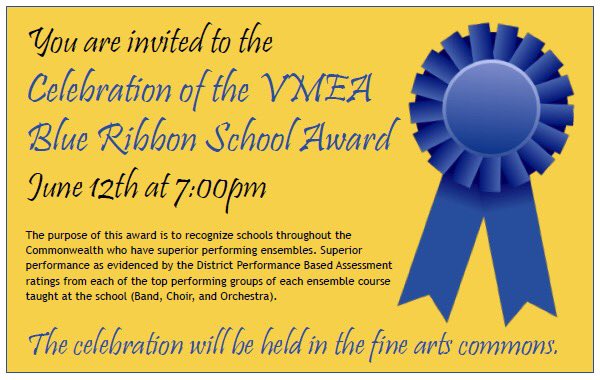 Angie Easley (@angie_easley) on Twitter photo Let me know if you will be attending the ceremony for Blue Ribbon! <a href="/OHS_CenterStage/">OHS Center Stage</a> <a href="/OsbournHSChoirs/">OHS Choirs</a> Let me know if you will be attending the ceremony for Blue Ribbon! <a href="/OHS_CenterStage/">OHS Center Stage</a> <a href="/OsbournHSChoirs/">OHS Choirs</a>