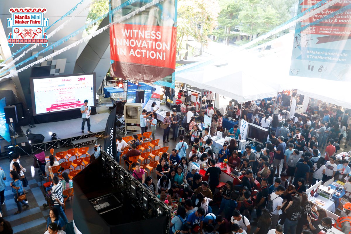 #MakerFaire is dubbed as the greatest show and tell on Earth. This June, The Mind Museum Canopy Plaza becomes a venue for makers, maker orgs, as well as makerspaces &amp; fablabs to come together to showcase their projects! See you there! #MakerFaireManila
