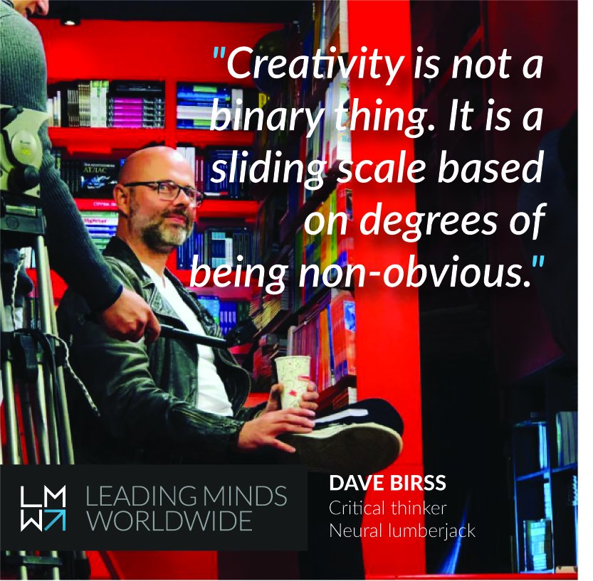 leadingmindsww's tweet photo. Leading mind @davebirss likes encouraging creative minds with mental exercise. And like all great athletes, the more you exercise, the better youโll be at coming up with winning #ideas & success.
Check out Dave's new THIS N' THAT #creativityexercise:
https://t.co/tM48emoaeu
#TnT https://t.co/qKulUrkKdX