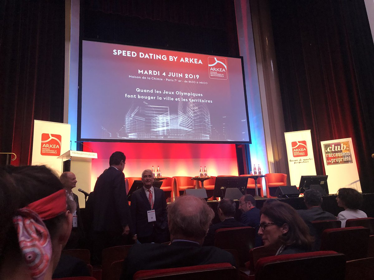 « Quand les jeux olympiques font bouger la ville et les territoires » - 7e édition du Speed Dating by Arkéa #ArkeaImmobilier #Proptech