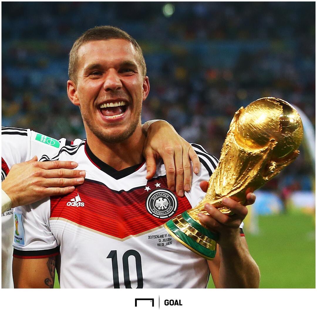 Happy Birthday Lukas Podolski ! Vainqueur du Mondial 2014 