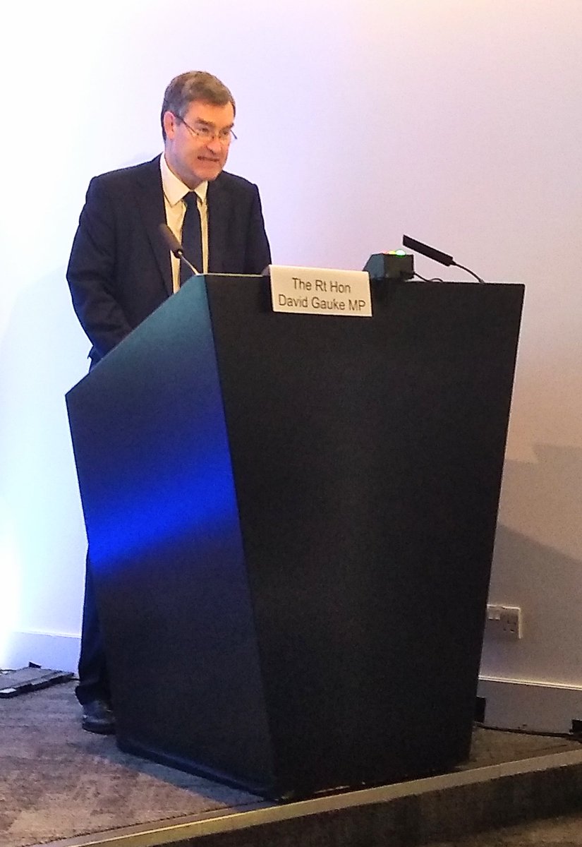 cfconferences's tweet image. Keynote speech by Lord Chancellor and Secretary of State for Justice, The Rt Hon David Gauke MP #AILegal #FairAlgorithms @cfconferences