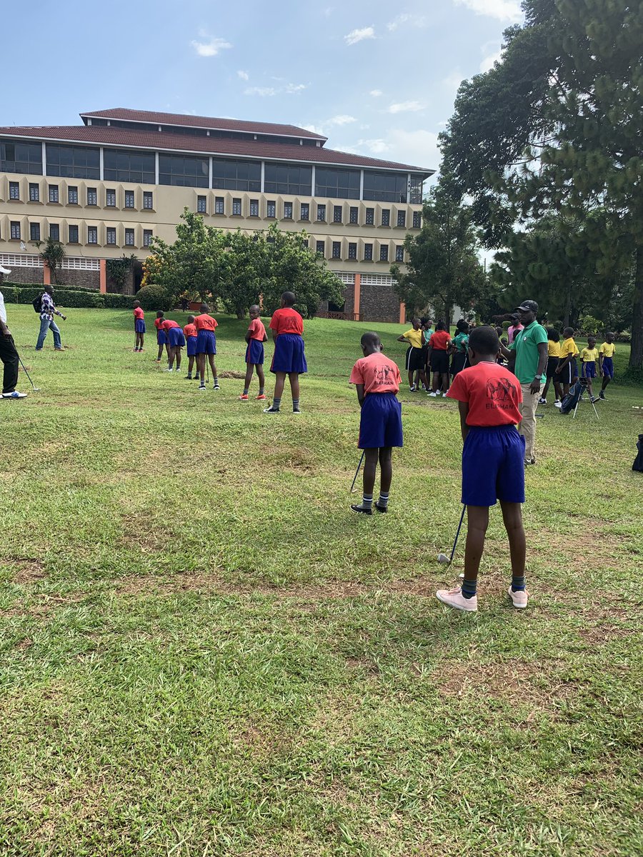 ritaapell's tweet photo. More from Entebbe Club ... golf clinic for the school girls #WomensGolfDay https://t.co/9mWSa1qDFT