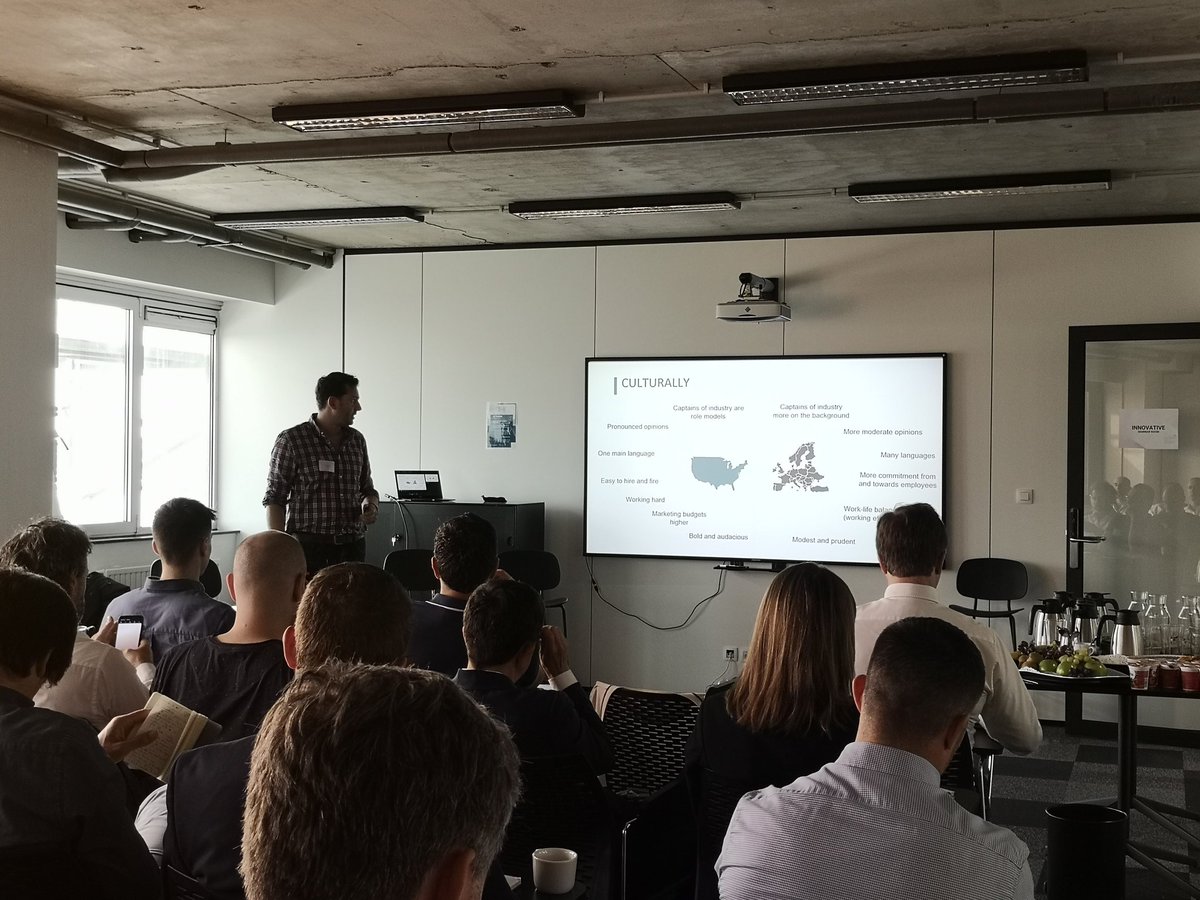 The cultural differences between the US and Europe you need to take into account when doing business in the US shared by <a href="/MichielRoels/">Michiel Roels</a> <a href="/icometrix/">icometrix</a>