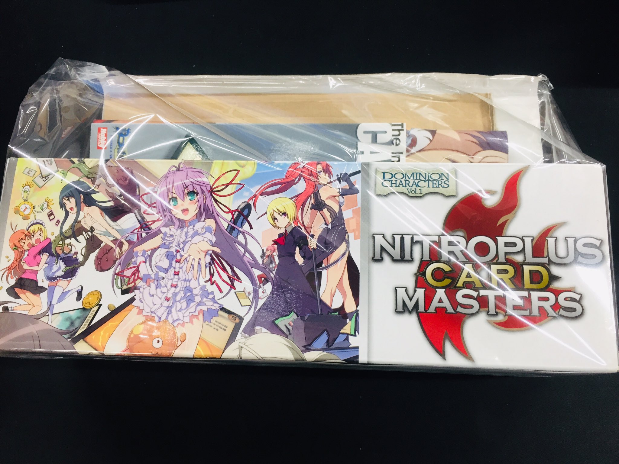 駿河屋更新情報 公式 Rt Surugaya Tb 中古品情報 ニトロプラスカードマスターズ 初回限定版 が入荷いたしました ニトロプラス ドミニオン アクションカードはもちろん リソース 勝利点 呪い 廃棄場に至るまで 全てのカードに