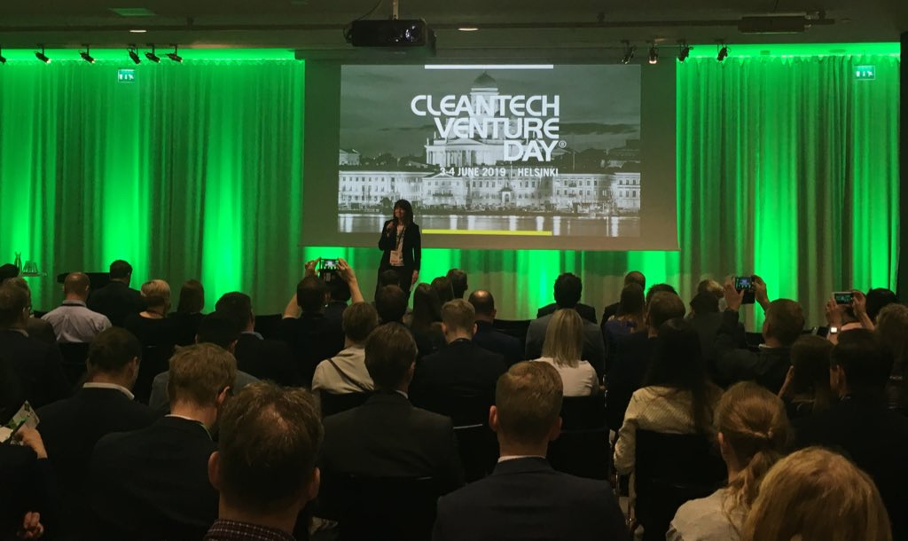 tiinakaho's tweet photo. Fantastic .@piiamaaranen opening @CleantechDay 2019! @SmartClean_Fi proud to be a partner in supporting smart and clean ecosystem and business community! #smartclean #cleantech #invesments #moneymustcare https://t.co/iBtlyZtYEm