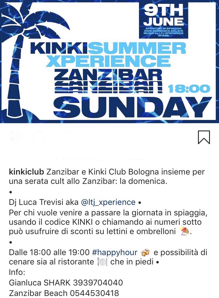 Kinki Club Bologna tweet media