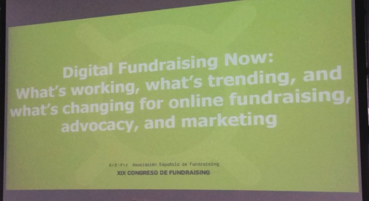 ainhoadelamo's tweet photo. Digital fundraising now! En el congreso de la @AEFundraising #MadenileStationis https://t.co/6Vhgk2DOfe