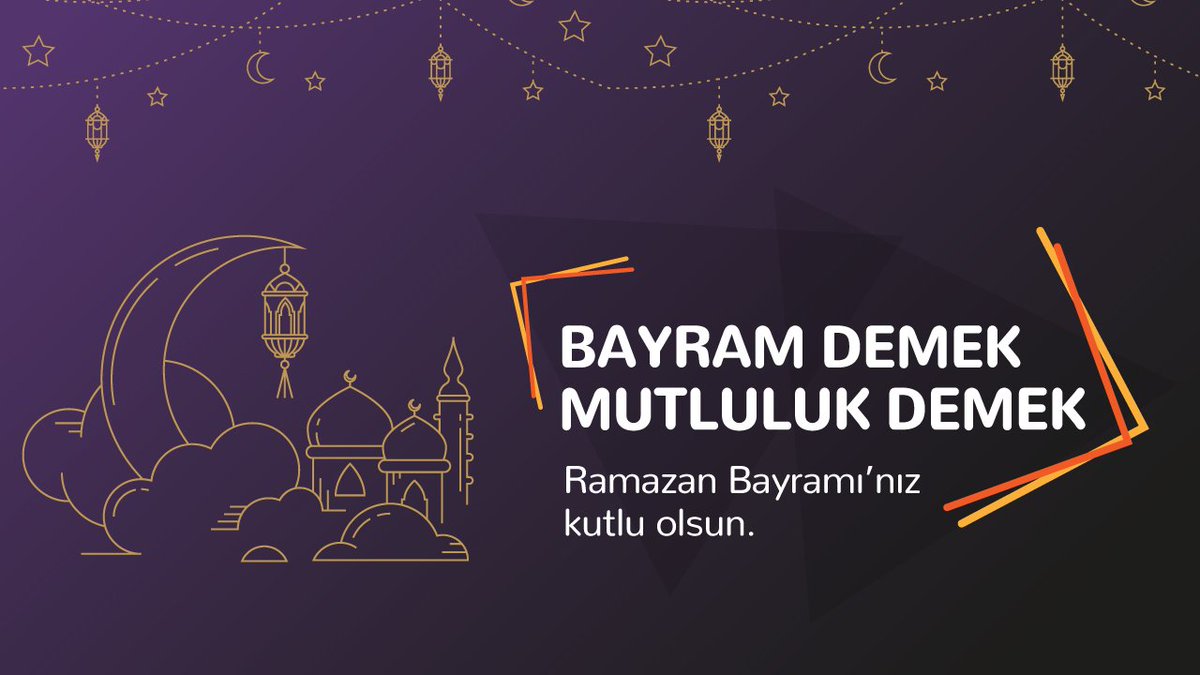 Ramazan Bayramı'nın milletimizin ve İslam aleminin huzur ve mutluluğuna vesile olması temennisiyle #HayırlıBayramlar diliyorum. Allah tüm dualarınızı kabul eylesin.
#BayramınızMübarekOlsun