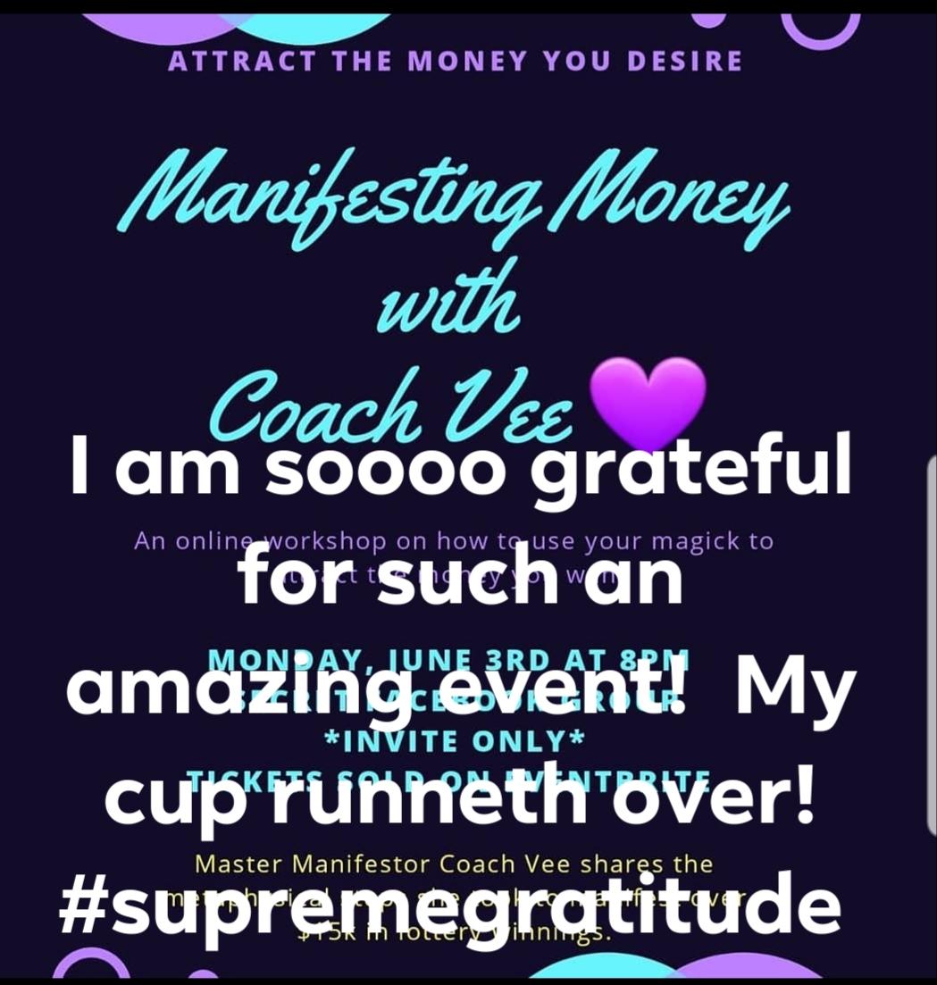CoachVeeMP's tweet photo. I am on a natural high right now! Veer thankful to the SisTars that spent some of their Monday evening with me.
#NewMoonEnergy
#NewTings
#MasterManifestor
#manifestation
#money
#alignment
#coachvee #consciousqueen #mentalhealthandhealingcoach #holisticpractitioner πππ https://t.co/ngftOFBFJq