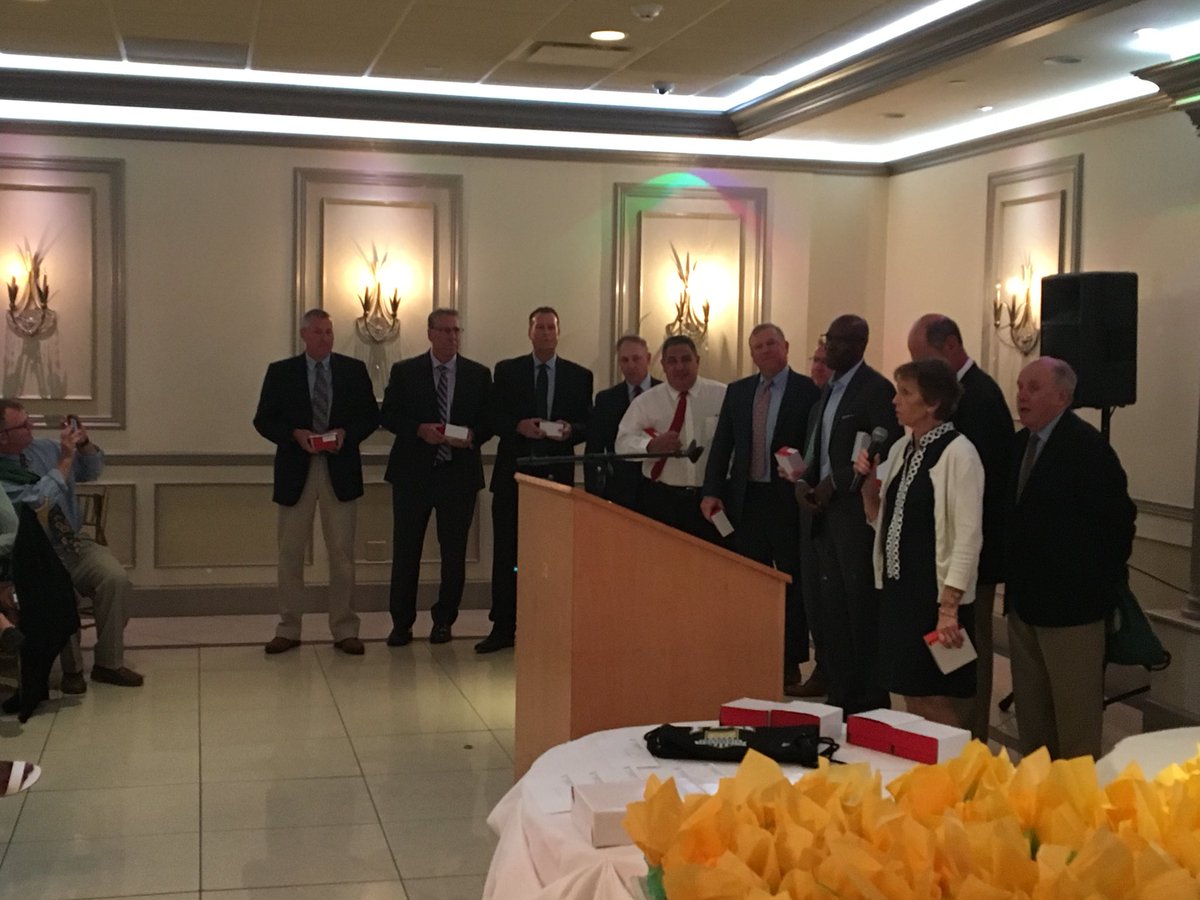 athleticshpcsd's tweet photo. Congratulations to 2019 Hall of Fame inductees 2004 basketball player Will Daniels, volleyball coach Cheryl Wilson and the 1979-80 boys basketball team. It was a great night that included recognizing all of the FDR senior athletes. #letsgofdr https://t.co/o0UtnUNnNq